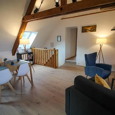Au Toit De L'alsace - Loft Au Pied Des Vosges Lägenhet *